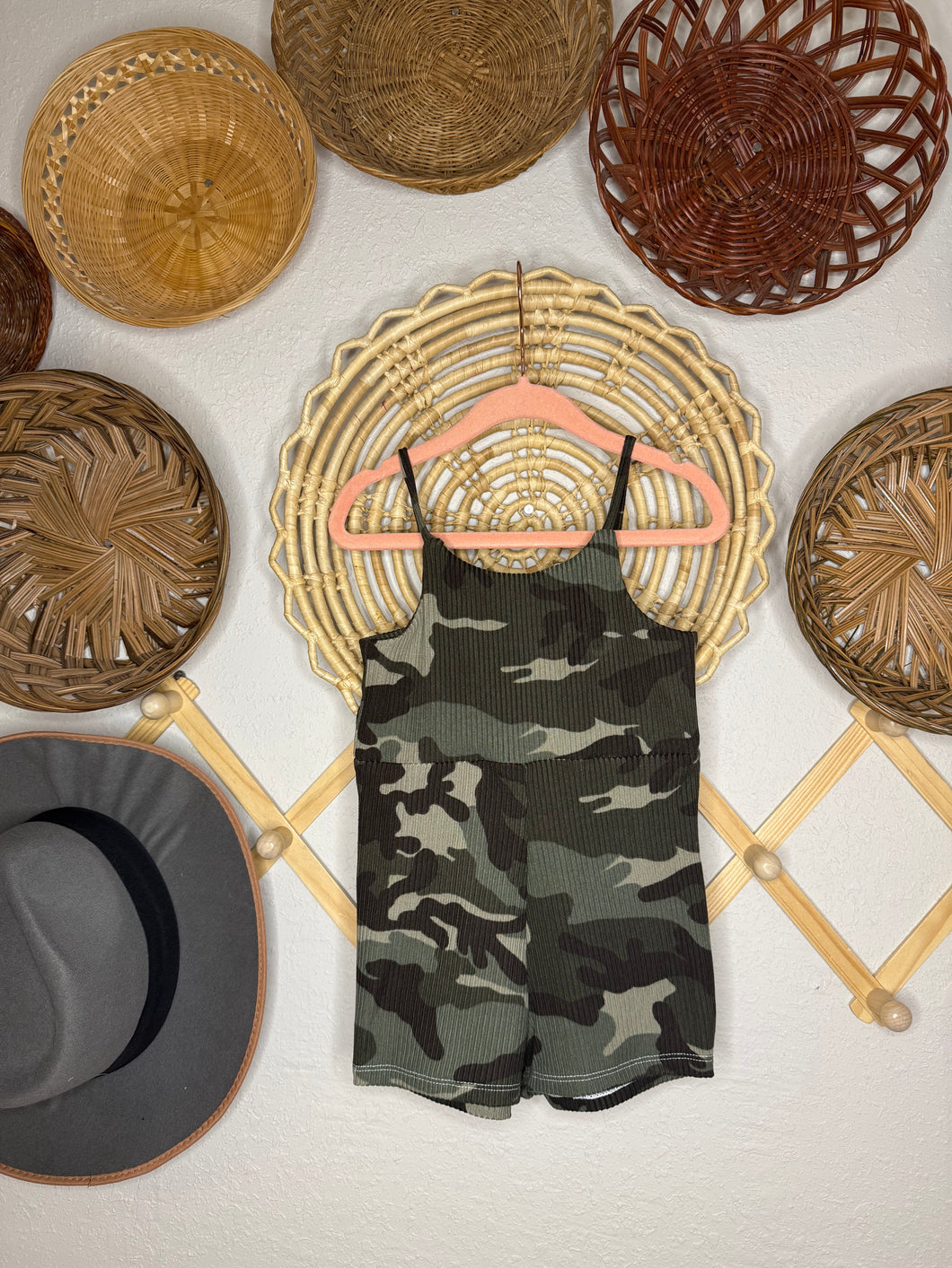 3t Lili romper camo