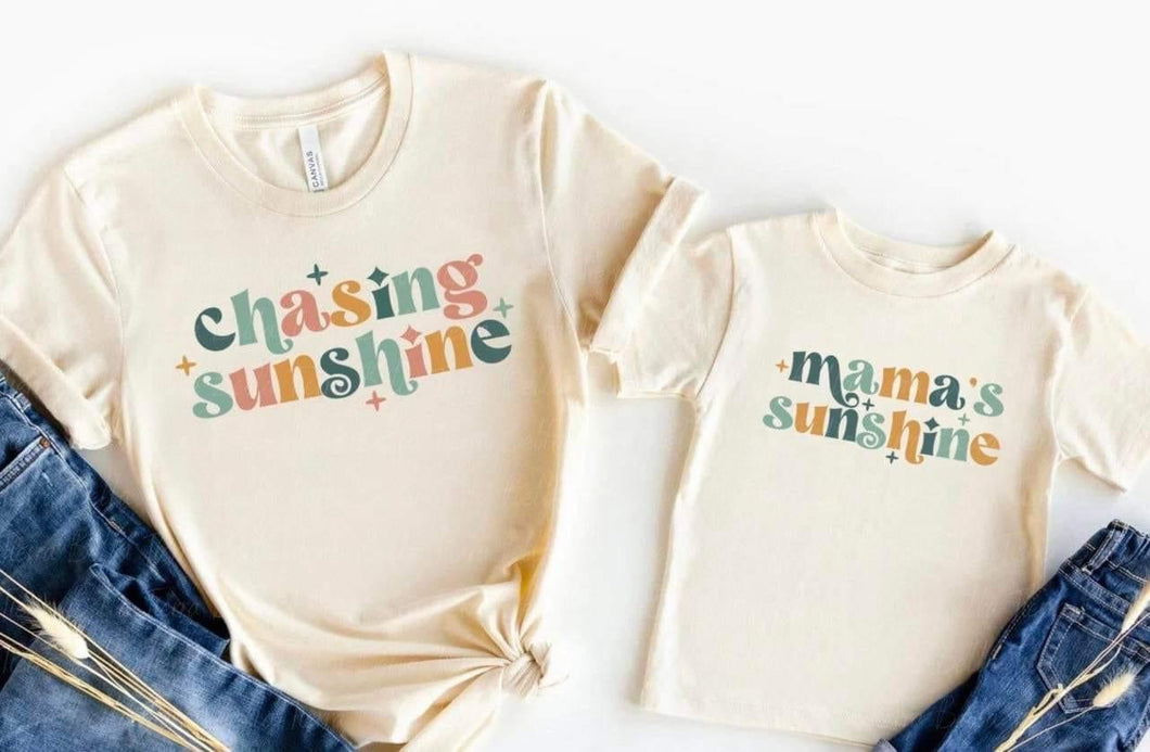Mamas sunshine mini tee