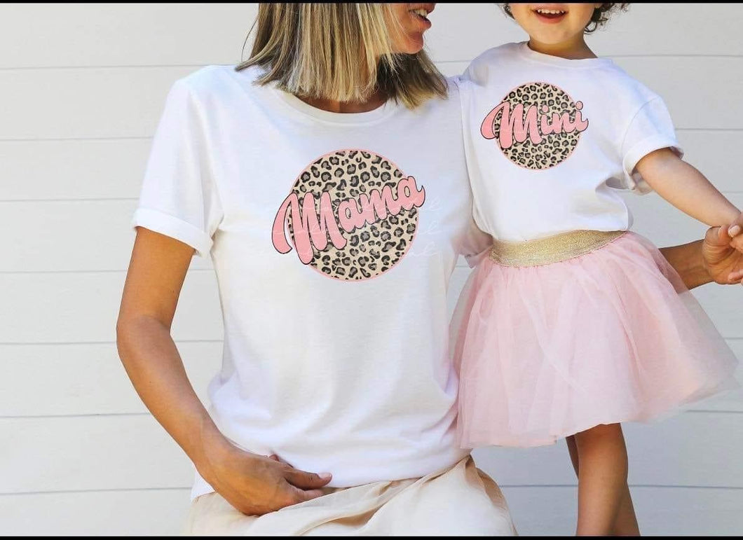 Leopard mini Tee